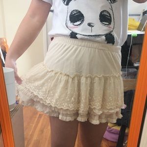 Lolita Cream Skirt